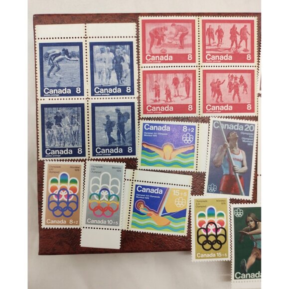 Canada Post 1976 Olympic Games Stamp Souvenir Collection Vol 1 S002 MNH - Picture 8 of 9